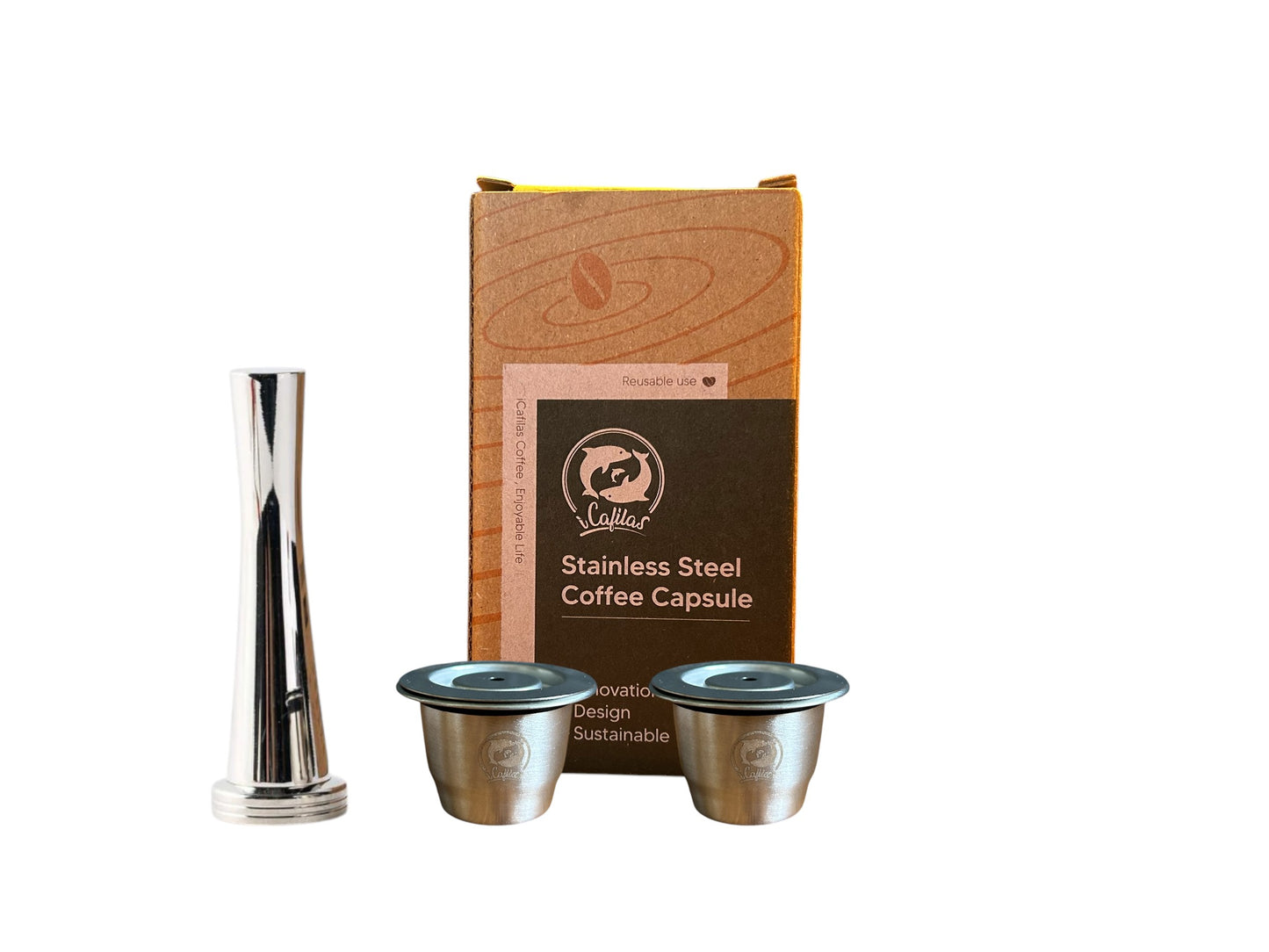 Coffee Capsule-Reusable-2-Piece Set