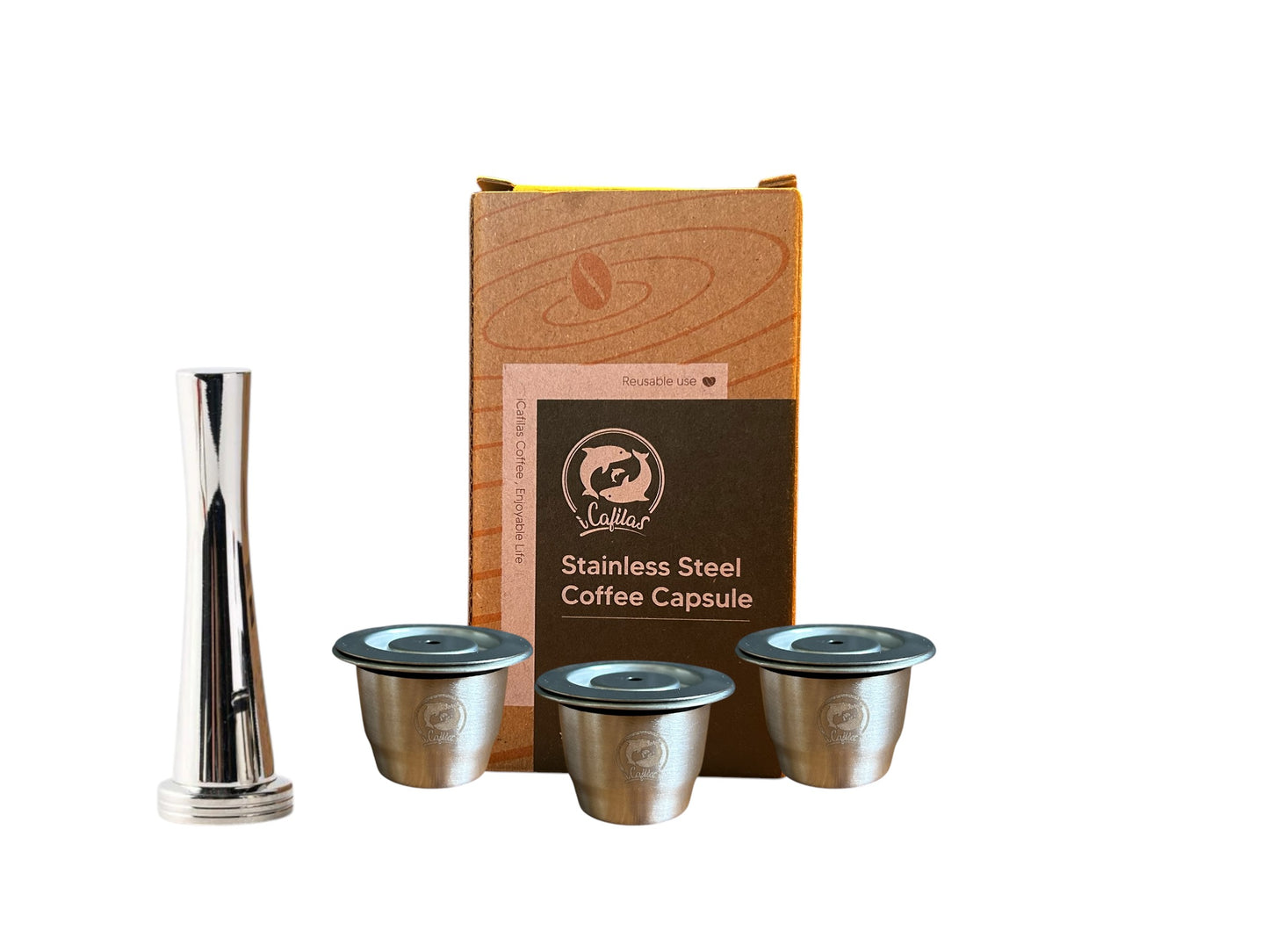 Coffee Capsule-Reusable-3-Piece Set