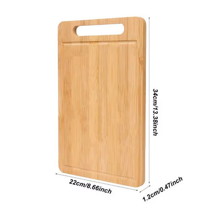 Premium Bamboo Cutting Board  Hygienic, Durable & Space-Saving Kitchen Essential